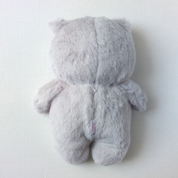 Fluffy Pechan Konyanko 毛絨玩具 (Cat_Light Gray) * Nicola 第6張的照片