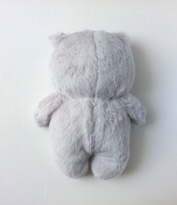 Fluffy Pechan Konyanko 毛絨玩具 (Cat_Light Gray) * Nicola 第6張的照片