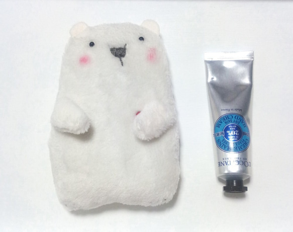 Mumofuu動物毛絨小袋（Shirokuma） 第7張的照片