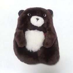 Mumofuu動物毛絨小包（棕熊） 第1張的照片