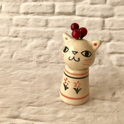 ねこけし 一輪挿し 一輪挿し・花瓶・花器 陶器屋スピコ 通販