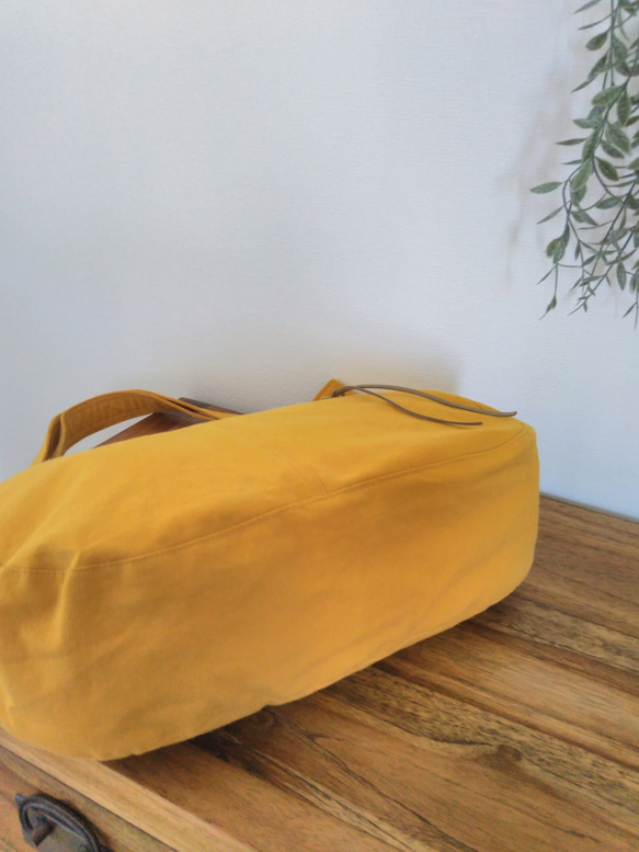 横トート (黃色） 2枚目の画像