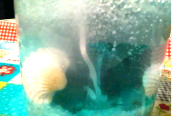 アロマキャンドル 〈海の底〉 4枚目の画像