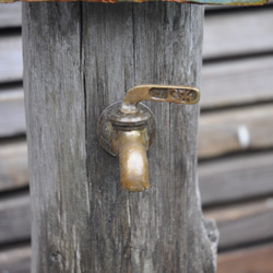 ジャンク水栓 真鍮（中）H45㎝ 4枚目の画像