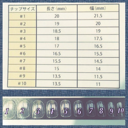 ネオンボタニカル×ペンダントトップ風ネイルチップ 2枚目の画像