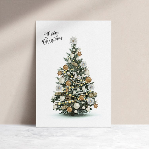 ポスター クリスマス ツリー インテリア 【送料無料】アートポスター