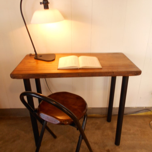 ひのきアイアンテーブル11-17（テーブルのみ） 机・デスク Rengasha