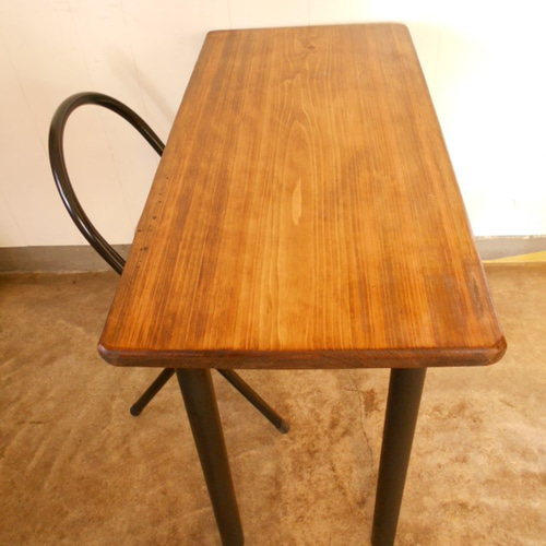 ひのきアイアンテーブル11-17（テーブルのみ） 机・デスク Rengasha