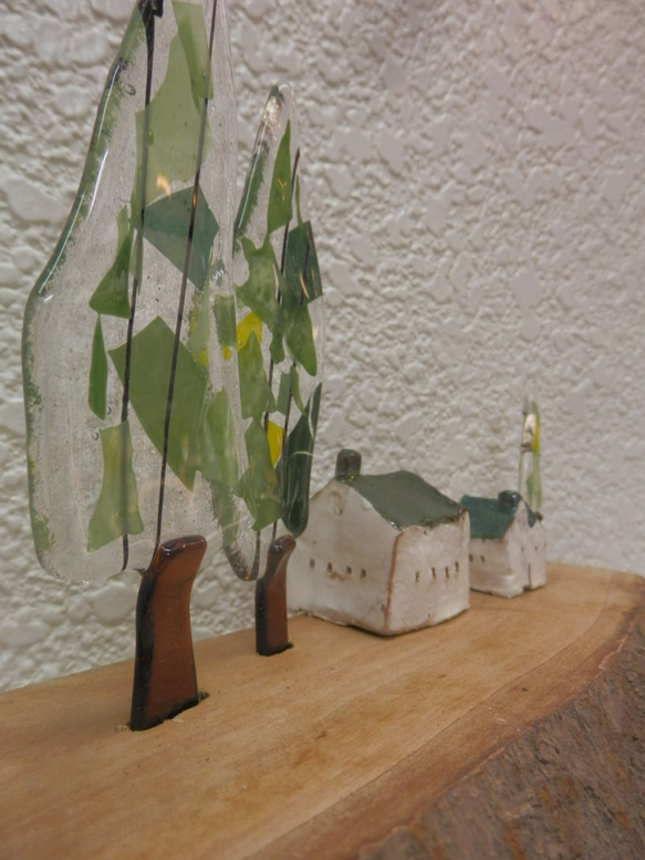 ガラスツリーと陶器ハウス07－15 7枚目の画像