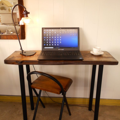 ひのきアイアンテーブルイスセット12-17 自然形 ひのきアイアンテーブルイスセット 12－17 | iichi 日々の