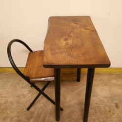ひのきアイアンテーブル12-17（テーブルのみ） 3枚目の画像