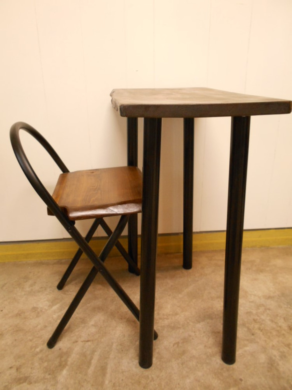 ひのきアイアンテーブル12-17（テーブルのみ） 4枚目の画像