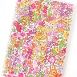 リバティ A5 ノートカバー マーガレットアニー イエローピンク ノート