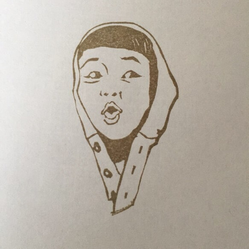 オーダーメイド お子様の似顔絵はんこ {お顔のみ} 消しゴムはんこ