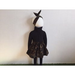 （80〜110size）迷彩裙+ Usami Kachumu +發橡膠 第6張的照片