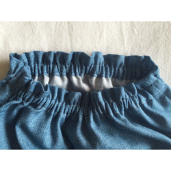 （70/80/90尺寸）紗布牛仔褲（淺藍色） 第2張的照片