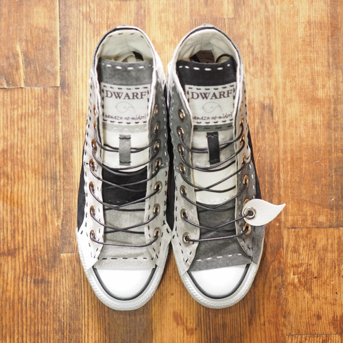 受注制作】ﾓﾉｸﾛ ﾁｸﾁｸ靴 HI 16ピース スニーカー DWARF ( ドワーフ