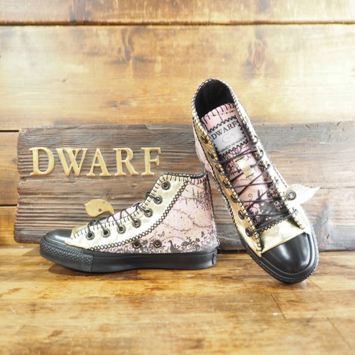 受注制作】不思議の国のアリス靴 HI スニーカー DWARF 受注制作】不思議の国のアリス靴 HI スニーカー DWARF