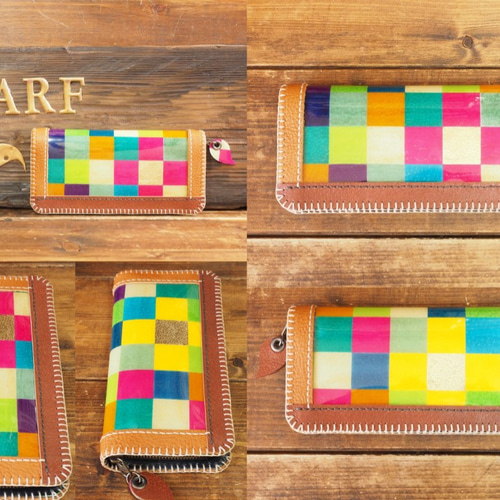 受注制作】ｶﾗｰｵｰﾀﾞｰｶﾗﾌﾙｴﾅﾒﾙ長財布 長財布 DWARF ( ドワーフ