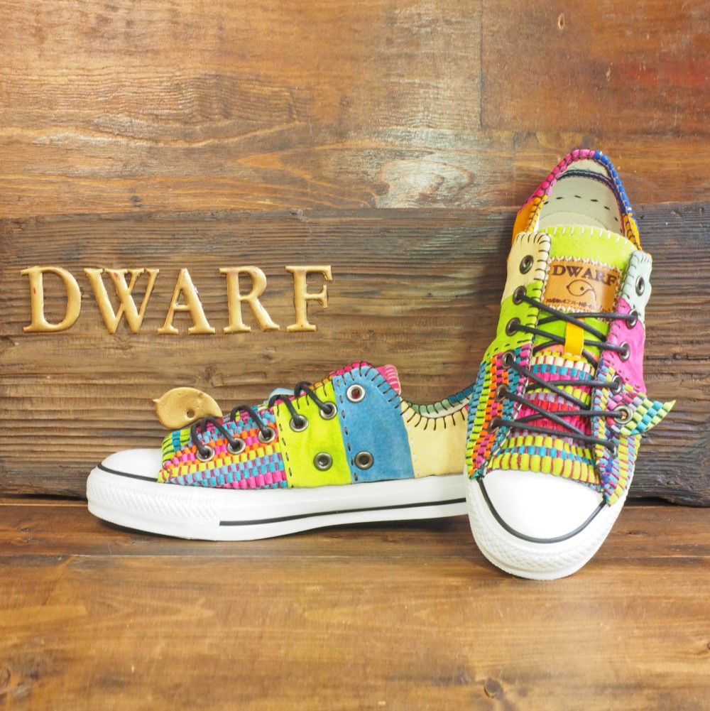 【受注制作】 織り革靴 LOW