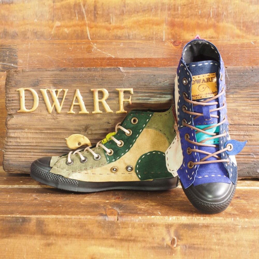 【受注制作】 ｶﾗｰｵｰﾀﾞｰﾁｸﾁｸ靴 黒ｿｰﾙ HI Aタイプ