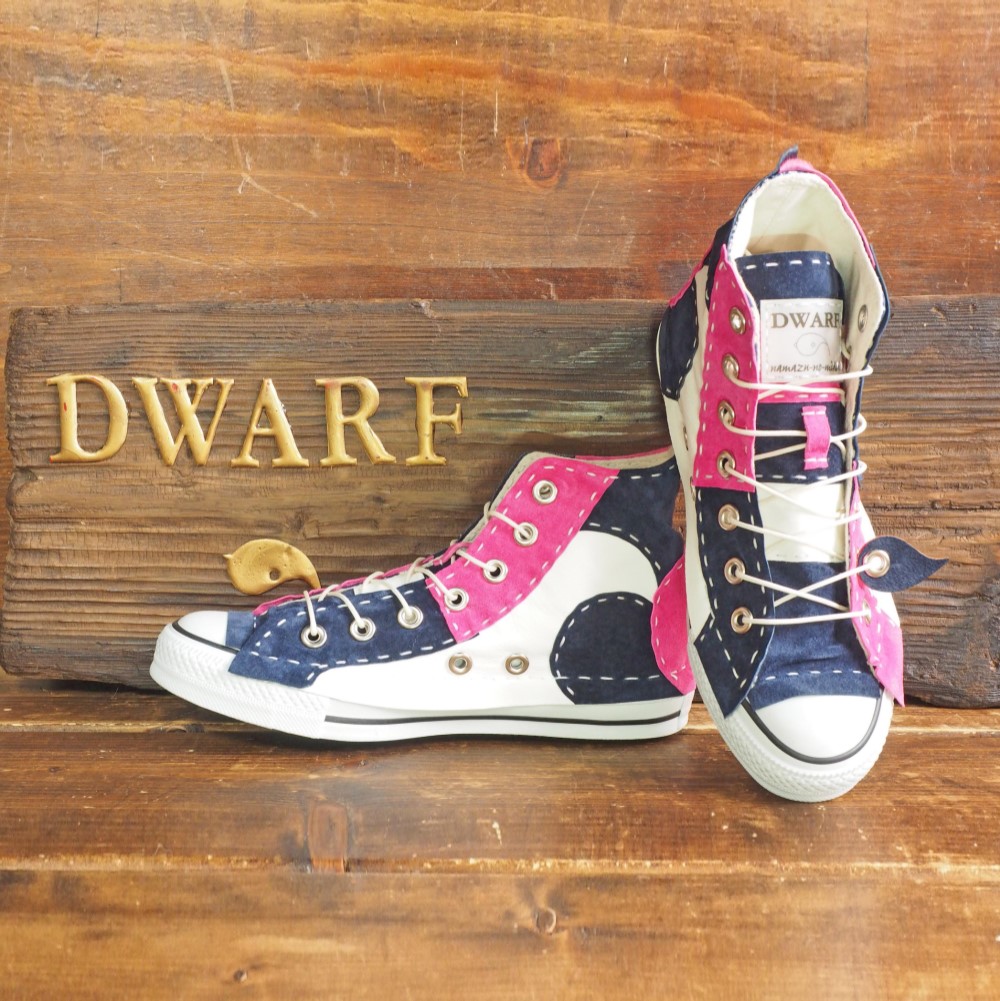 【受注制作】ﾈｲﾋﾞｰﾋﾟﾝｸ ﾁｸﾁｸ靴 HI Aタイプ