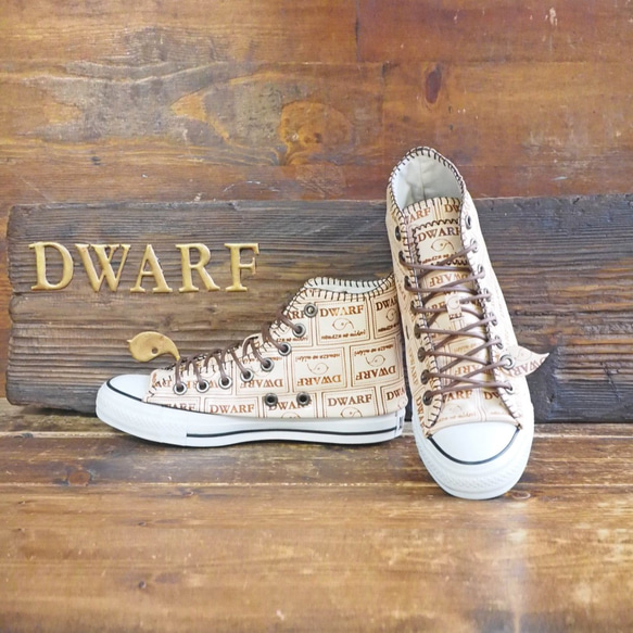【受注制作】DWARF焼き印靴 HI 1枚目の画像