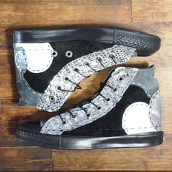 【22.5cm】銀色鱷魚皮鞋HI 10件 第4張的照片