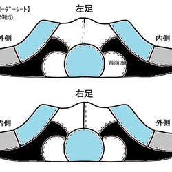 【受注制作】カラーオーダーパッチワーク靴 HI 16ピース 4枚目の画像