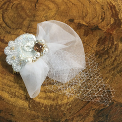 《送料無料》BRIDAL HAIR accessory ブライダルヘッドドレス 1枚目の画像