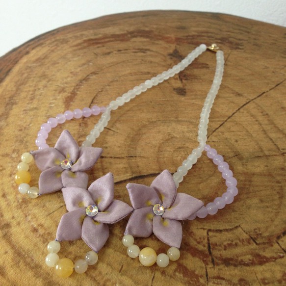 《受注生産》Plumeria nacklace