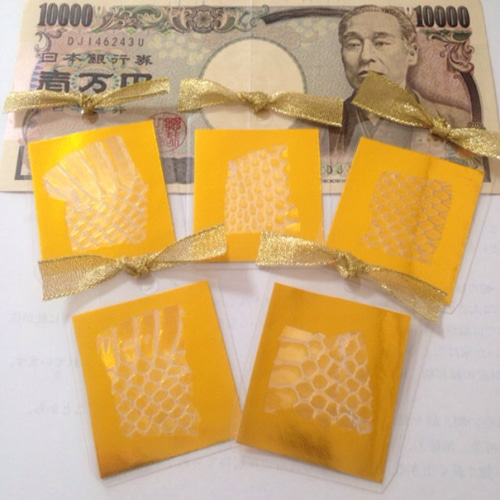 mica*さまオーダー＊白蛇抜け殻入りお守りリング・プレミアム