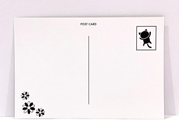 猫ちゃんポストカード4枚2セット 6枚目の画像