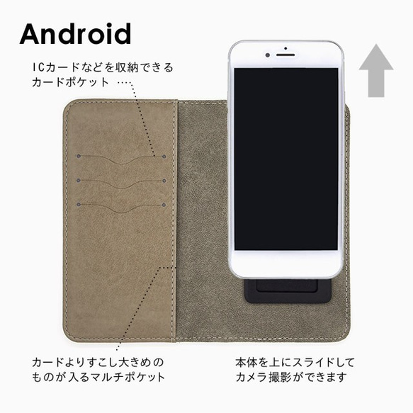 手帳型スマホケース（Android）について 6枚目の画像