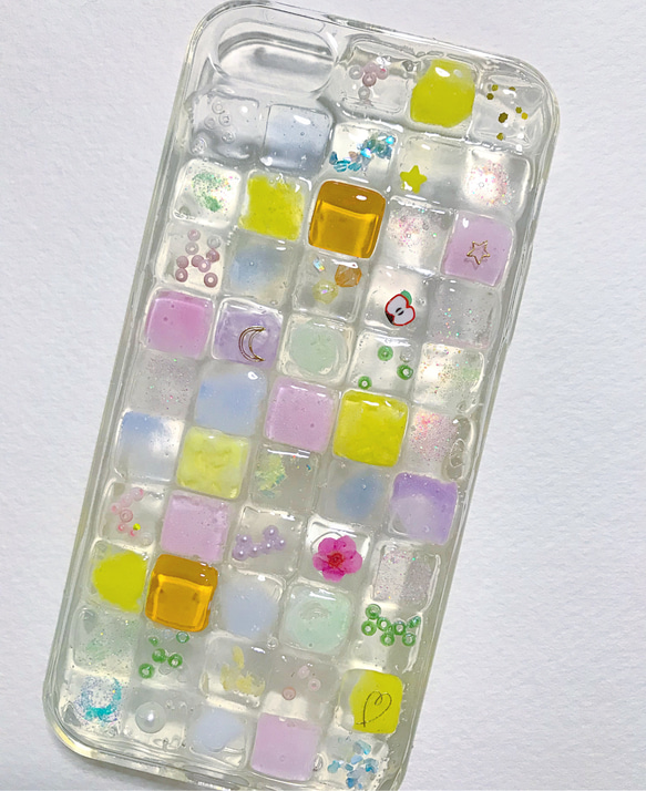 iPhone5/5S/SE soft case ♡pastel 1枚目の画像