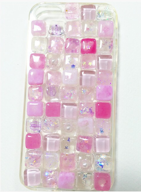 iPhone5/5S/SE soft case ♡milky 1枚目の画像