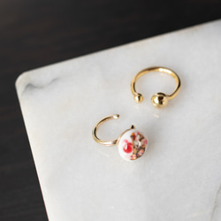 bouble ear cuffs- Japane ear ciffs set- 第2張的照片