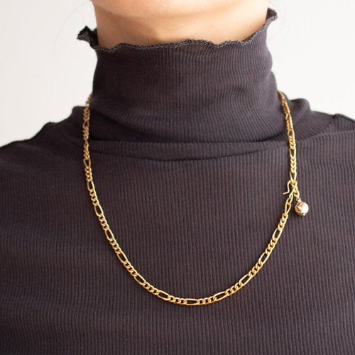 【名前はまだない】　新品未使用　純金　k24 本物　チェーンネックレス 再販】k24純金 シンプルチェーンのマルチネックレス ネックレス