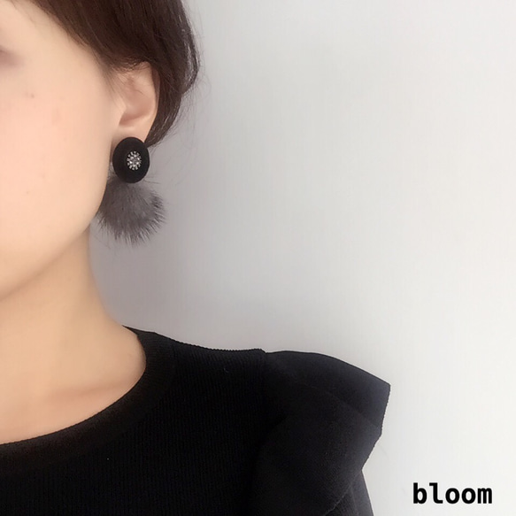 Madam Chic 【2WAY14kgf pierces or earings】 第3張的照片