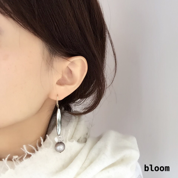 icicles 【14kgf pierces or earings】 第2張的照片