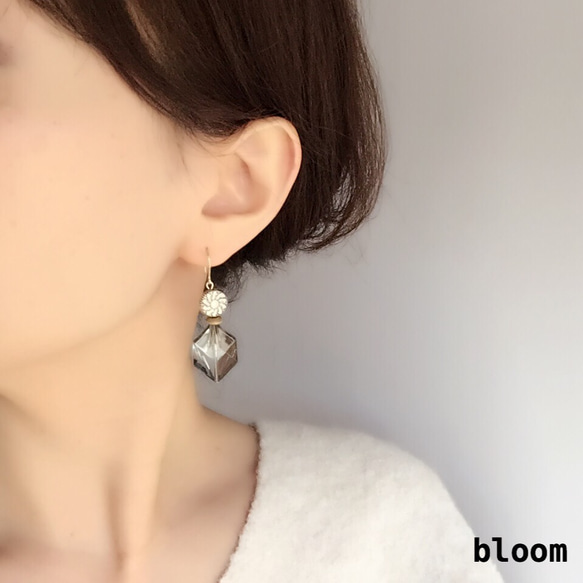 frozen flowers   [14kgf pierces or earrings] 第2張的照片