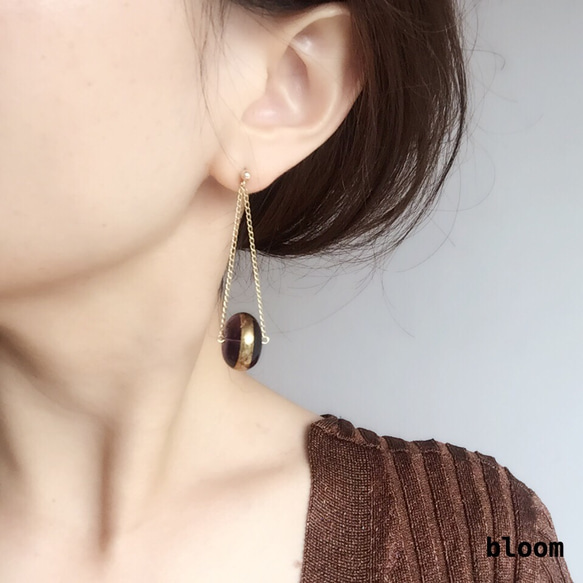 violet 14kgf pierces or earlings 第1張的照片