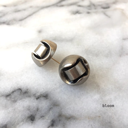 snow clystal 14kgf 2way pierces or earlings 第5張的照片