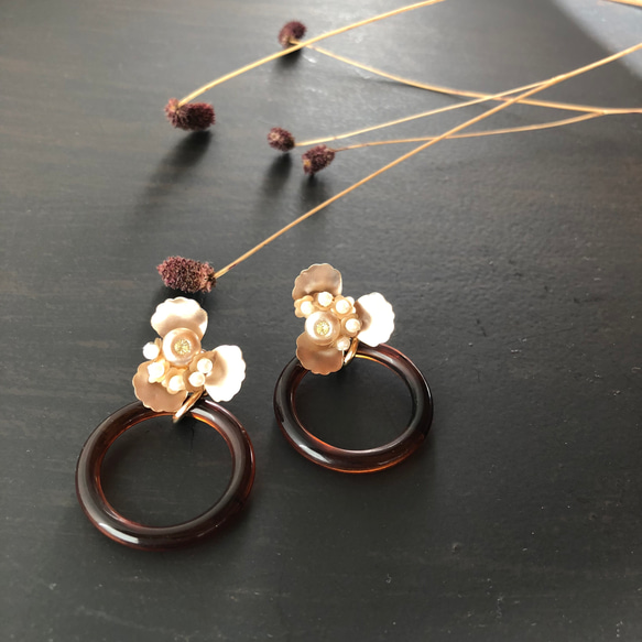 bloom bloom (14kgf pierces or earrings) 第2張的照片