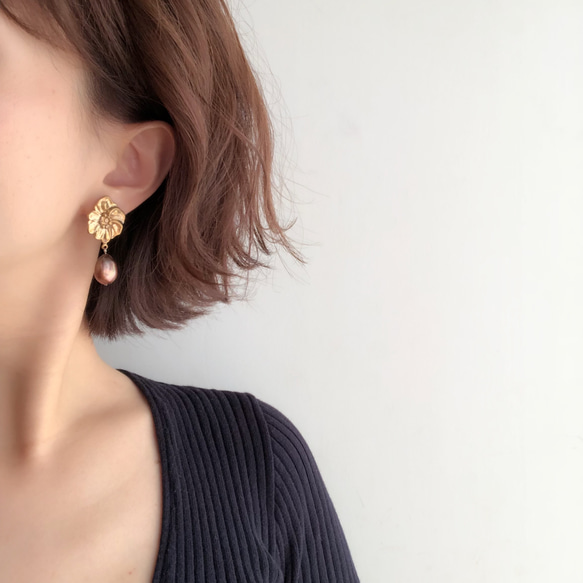 anemone (14kgf pierces or earrings) 第3張的照片
