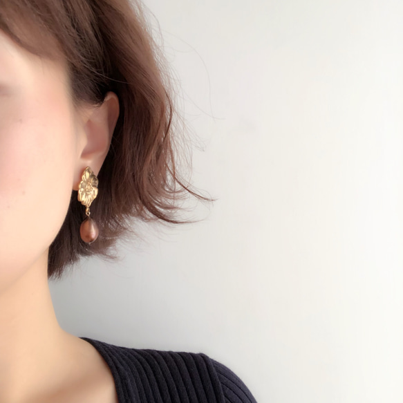 anemone (14kgf pierces or earrings) 第4張的照片