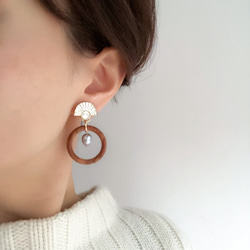 sunrise  【14kgf pierces or earrings】 第2張的照片