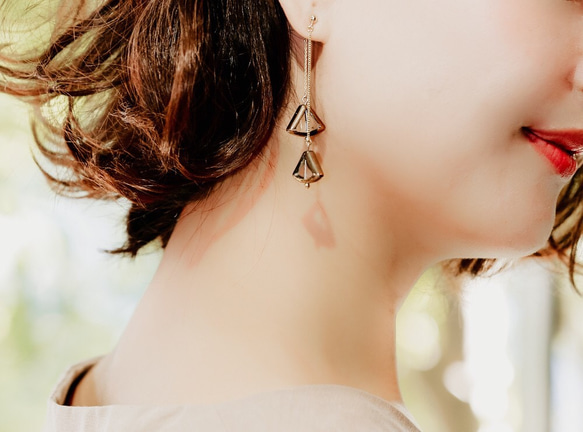 Deaux  14kgf 2way pierces or earrings 第1張的照片