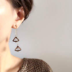 Deaux  14kgf 2way pierces or earrings 第3張的照片