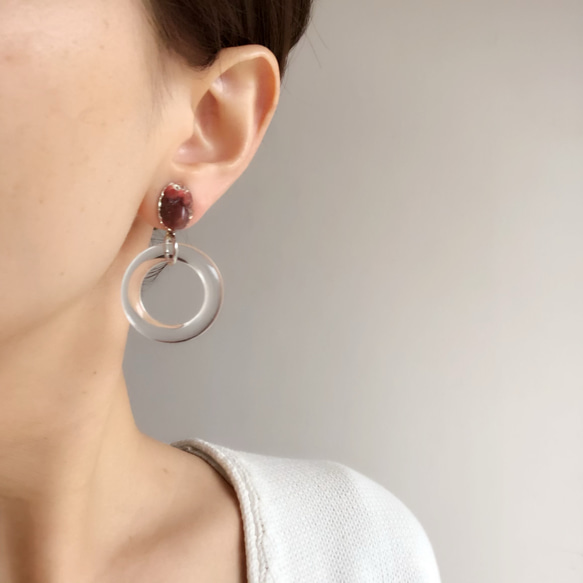 wave (14kgf pierces or earrings) 第2張的照片